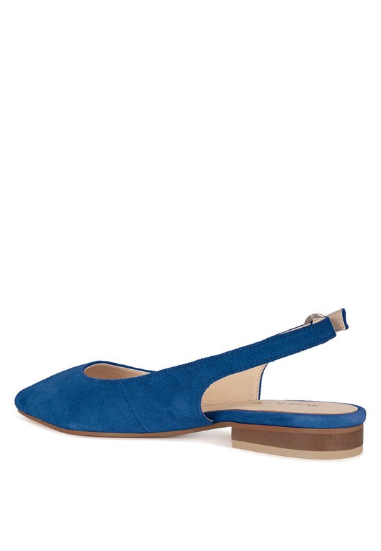Hocane Genuine Soft Leather Slingback Sandals