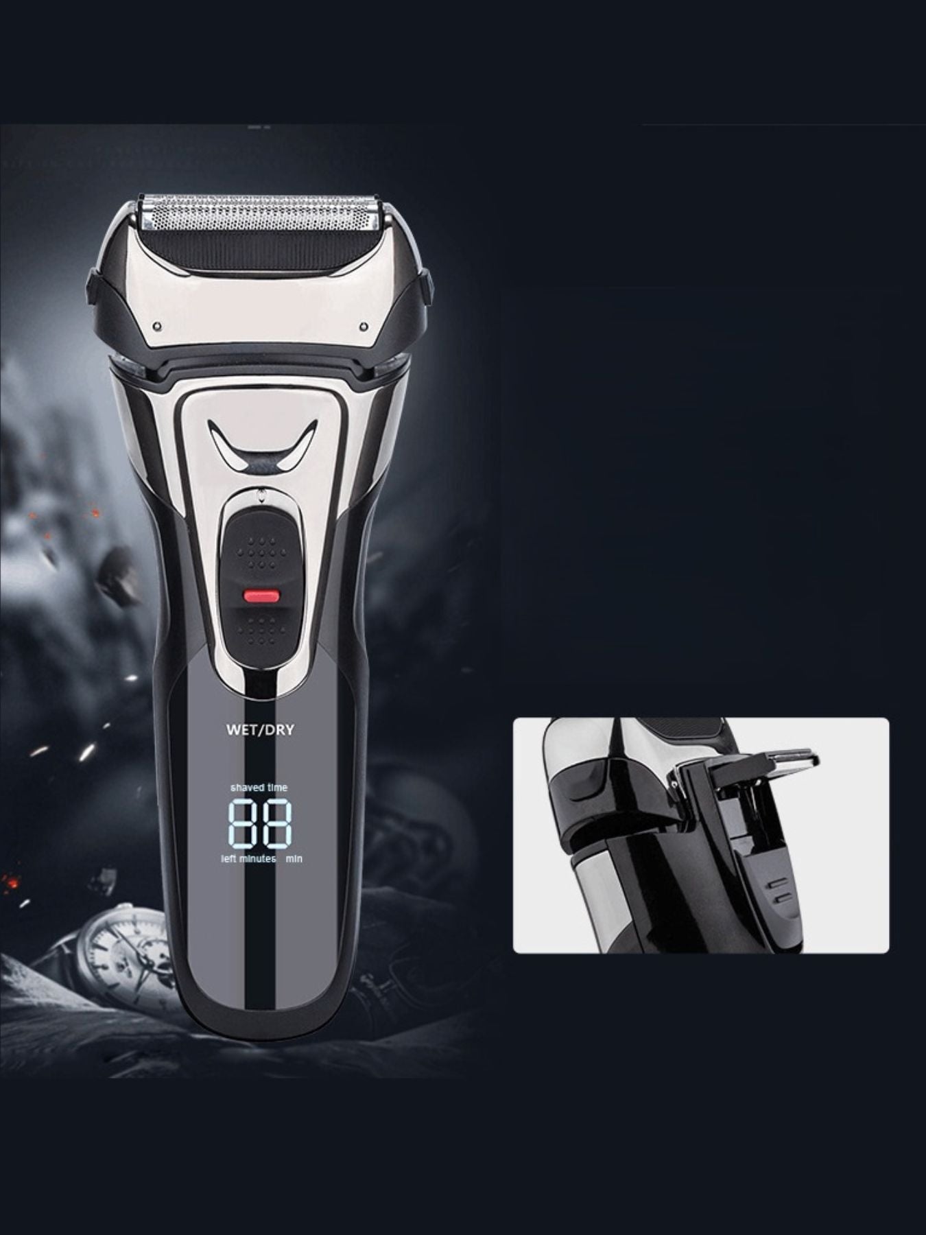 Electric Shaver with Digital Display - Loving It Shop