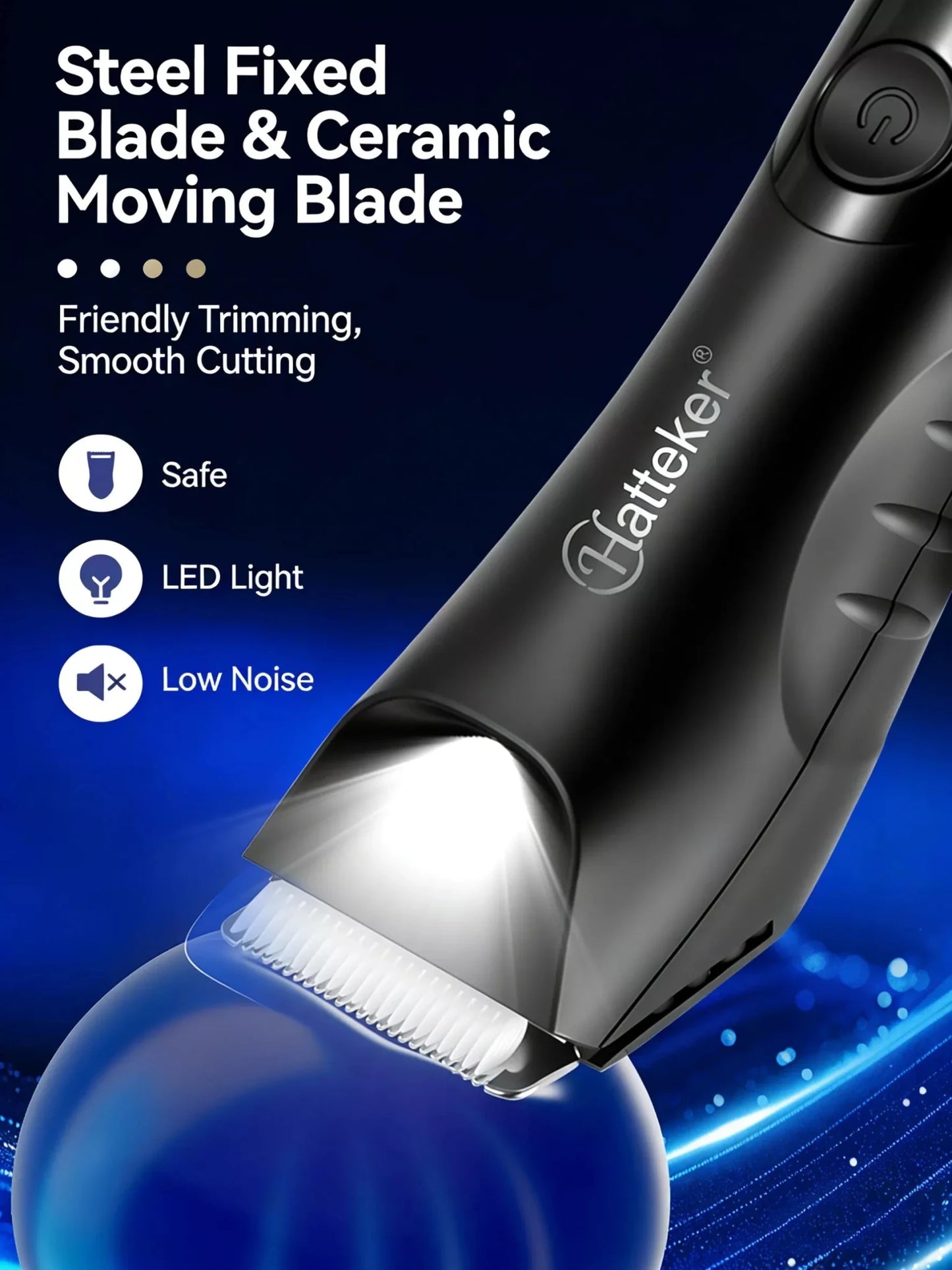 Ceramic Blade Portable Waterproof Hair Removal - Loving It Shop