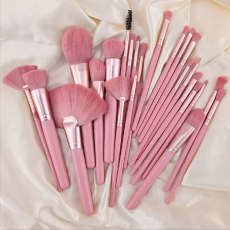 Makeup Brush &amp; Puff Travel Set