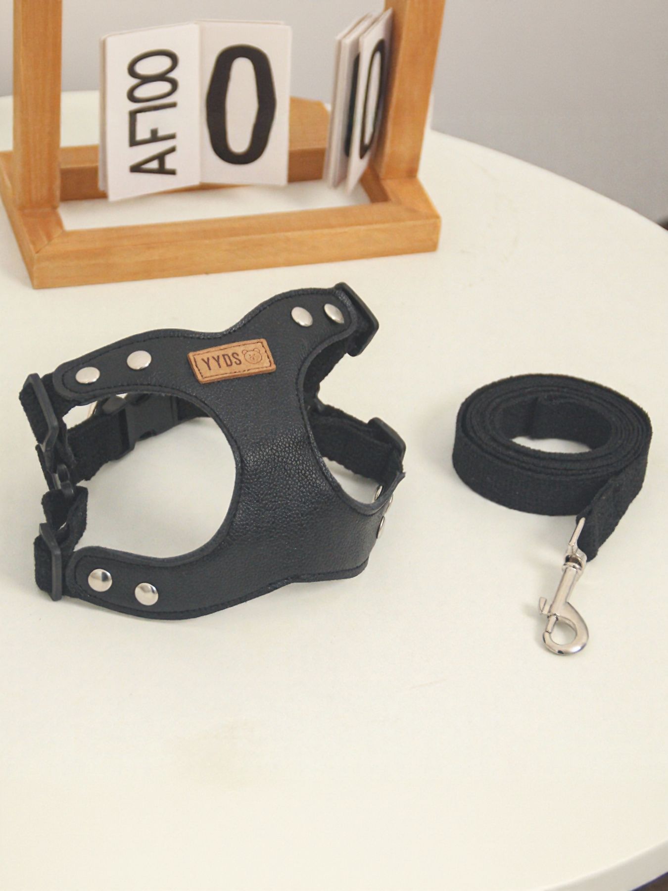 Rivet - Decorated Dog Harness Leash Set - Loving It Shop