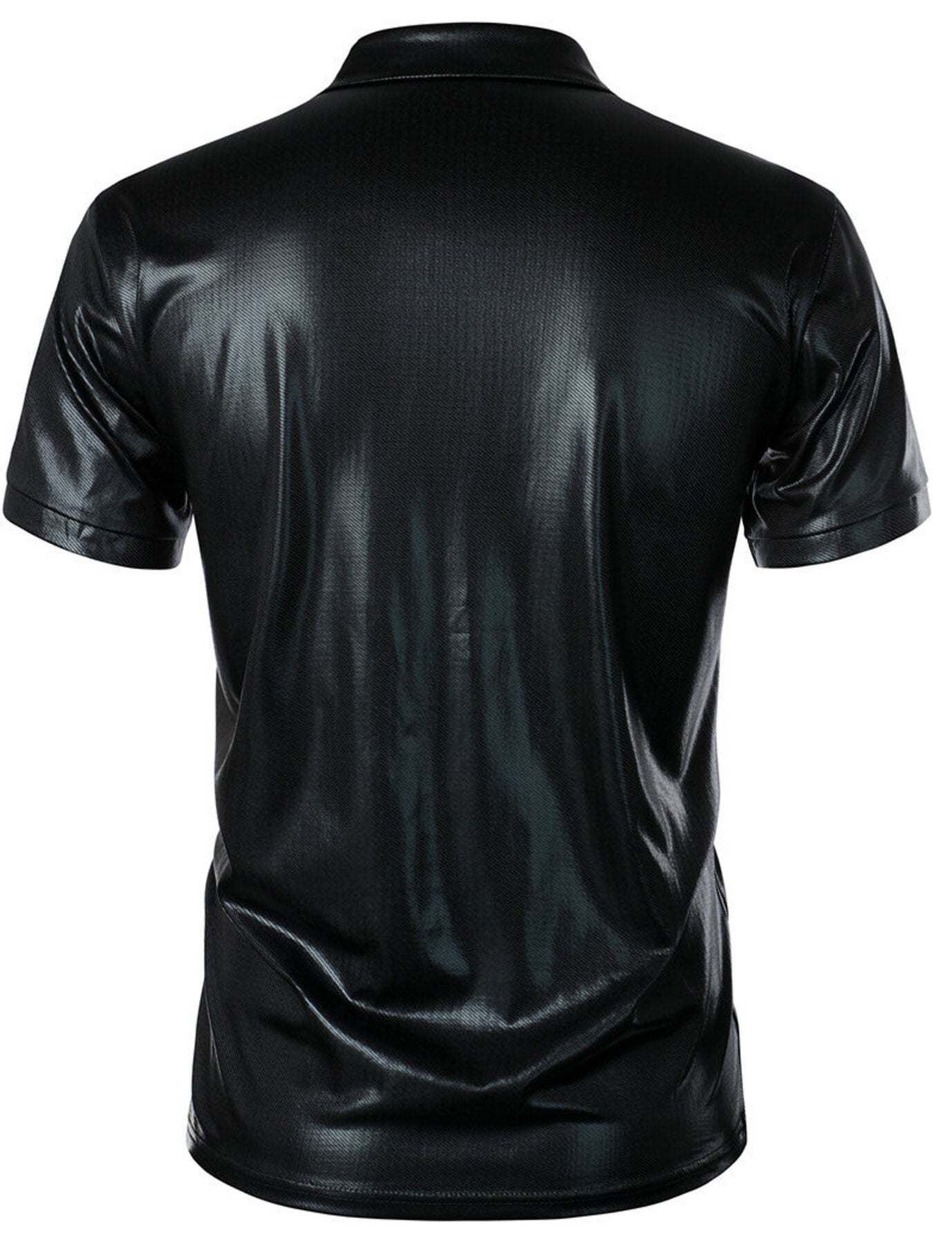 Men's Collared Neck Short Sleeve Polo