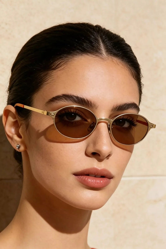 Vintage Oval Sunglasses - Loving It Shop