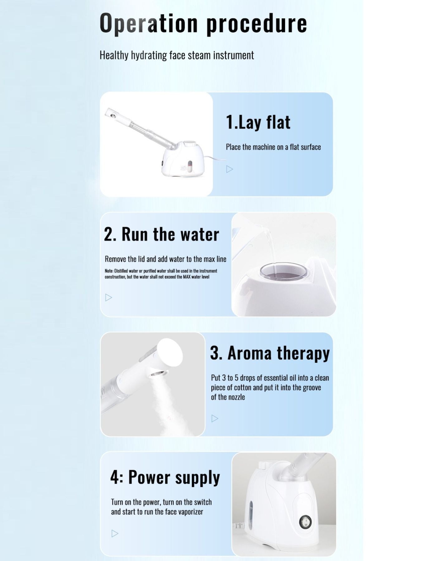 Hot Steaming Facial Beauty Device - Loving It Shop