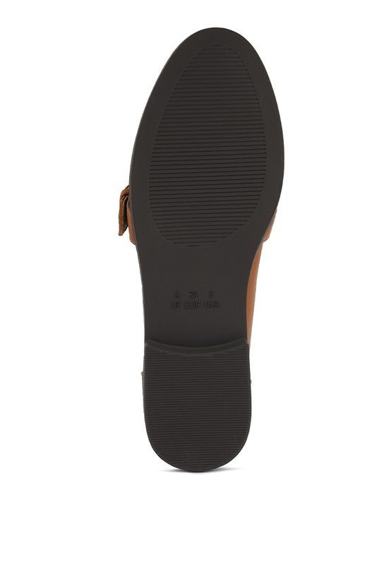 Sheboss Buckle Detail Loafers - Loving It Shop
