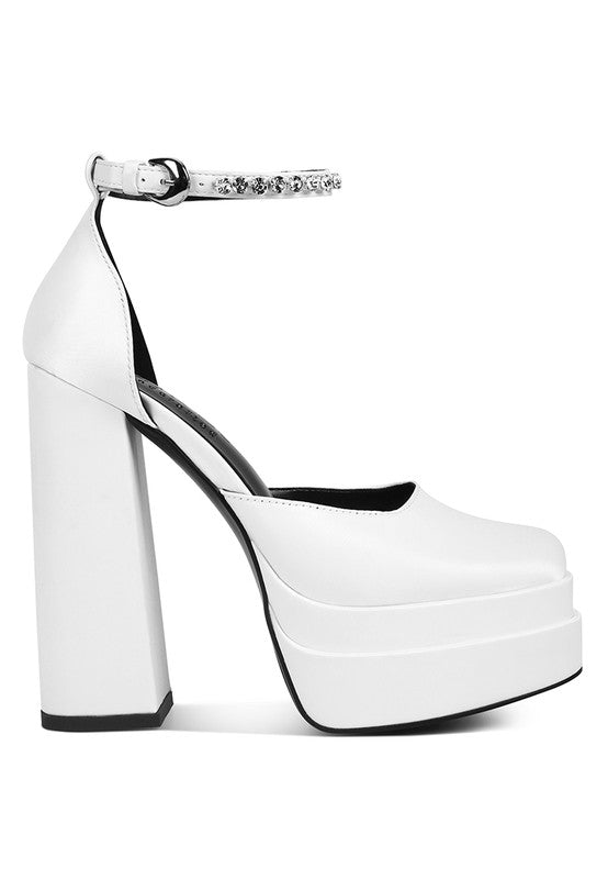 Martini Sky High Platform Sandals - Loving It Shop