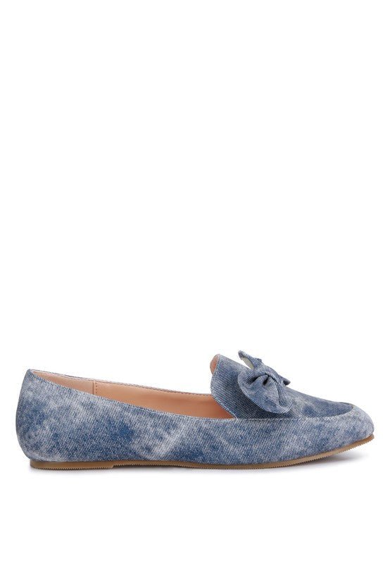 Waveney Bow Embellished Loafers - Loving It Shop
