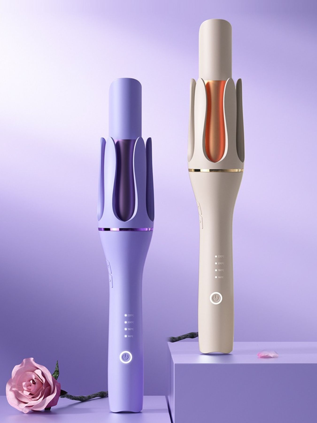 Automatic Rotating Ceramic Hair Curling Iron - Loving It Shop