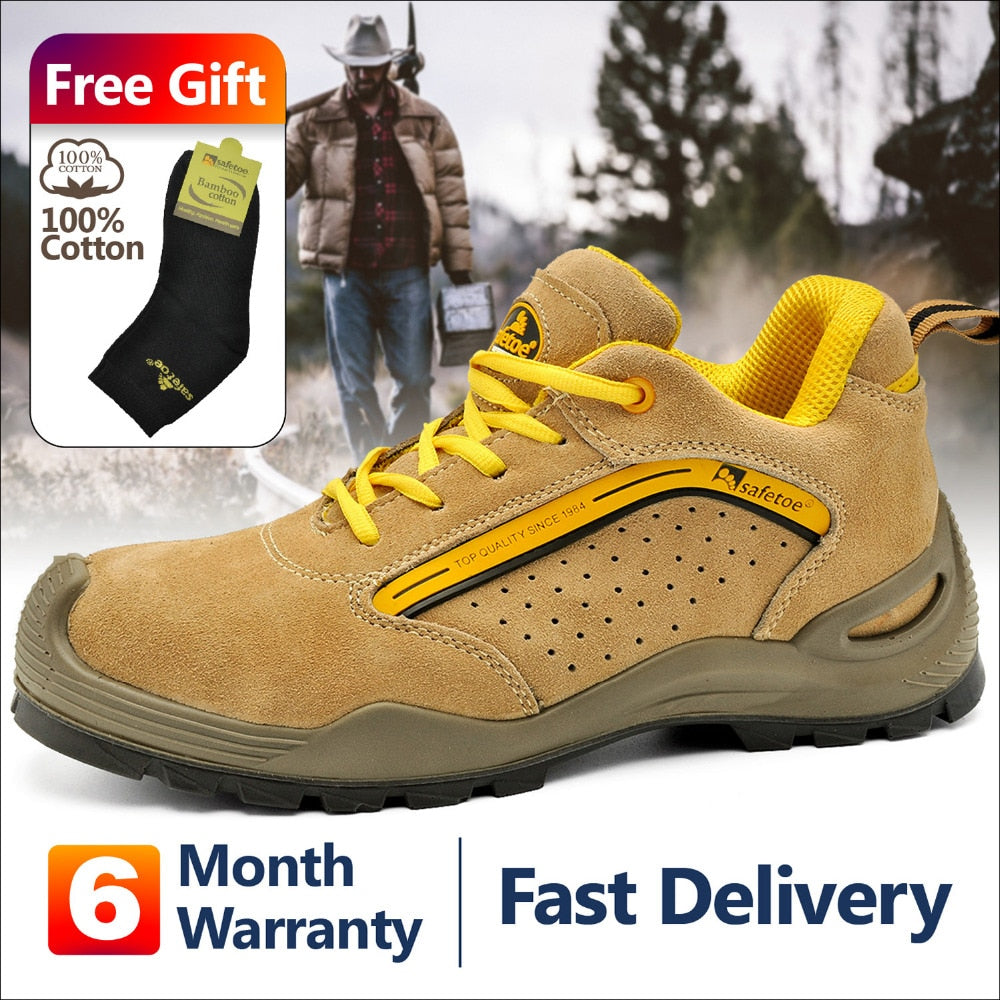 Safety Shoes, Anti-static, Puncture &amp; Crush Resistant