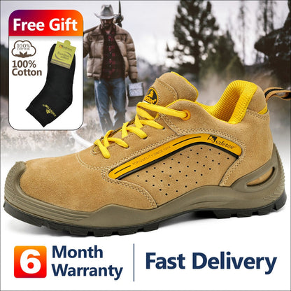Safety Shoes, Anti-static, Puncture &amp; Crush Resistant