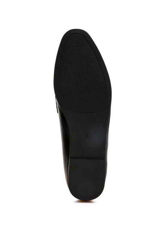 Mythos Dual Tone Tassel Loafers - Loving It Shop