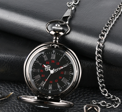 Quartz Pocket Watch - Stylish Gift for Mother&