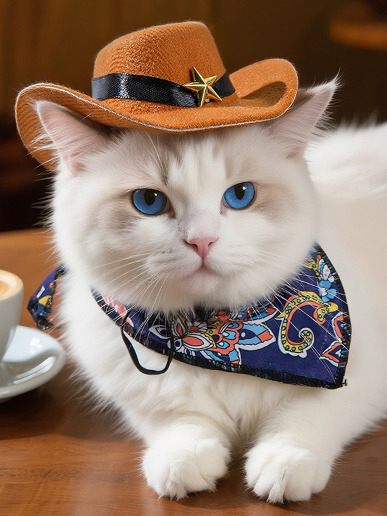 Paisley Print Pet Scarf & Hat - Loving It Shop