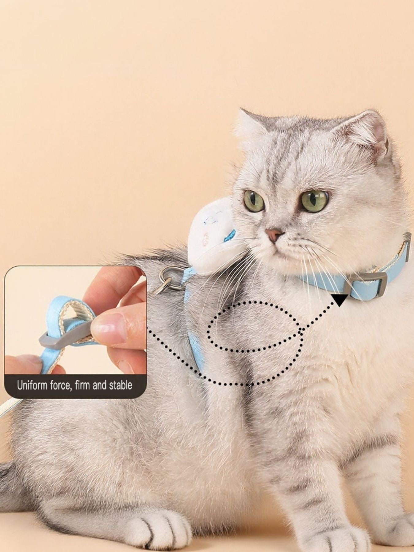 Escape Proof Cat Harness and Leash Set - Loving It Shop