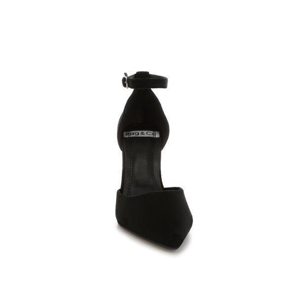 Dolona Microfiber Stiletto Heel Sandals - Loving It Shop
