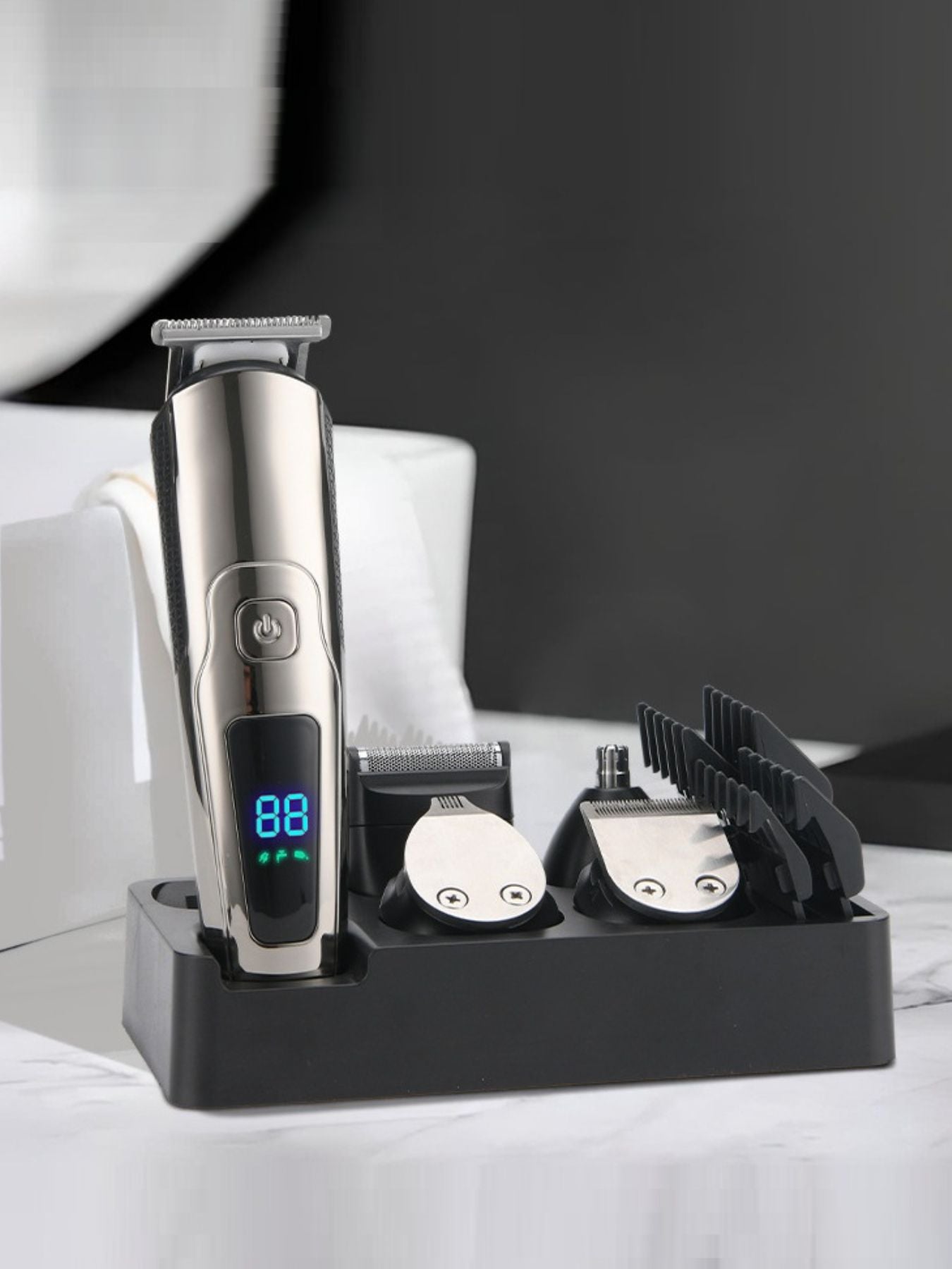 Waterproof Hair Clipper with LED Display - Loving It Shop