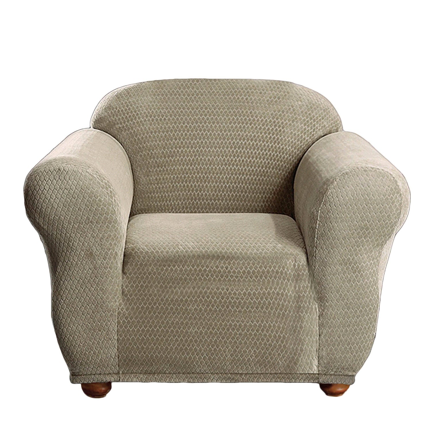 Diamond Pattern Velvet Waterproof Reversible Furniture Cover