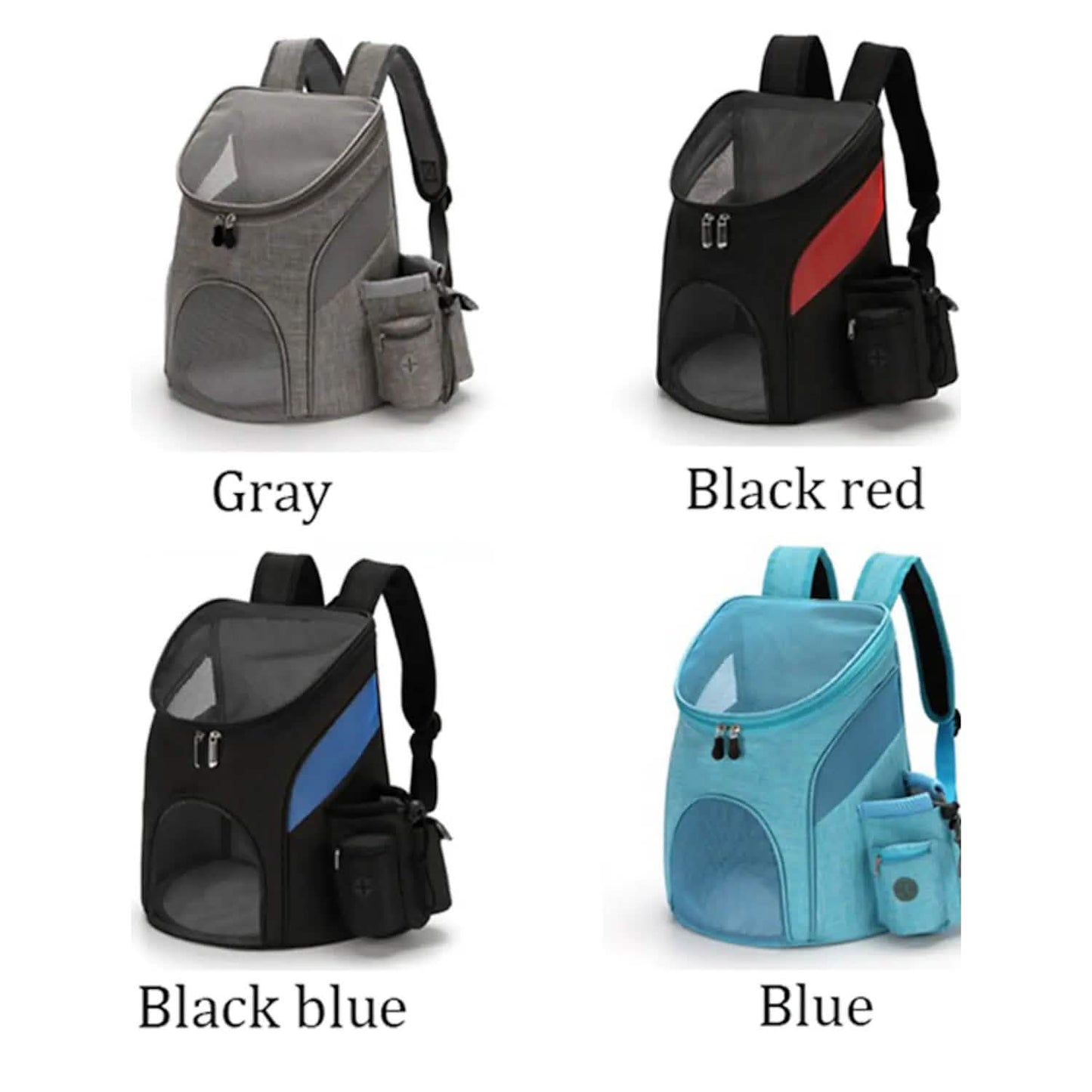 Dog Cat Pets Carrier Bag Travel Backpack