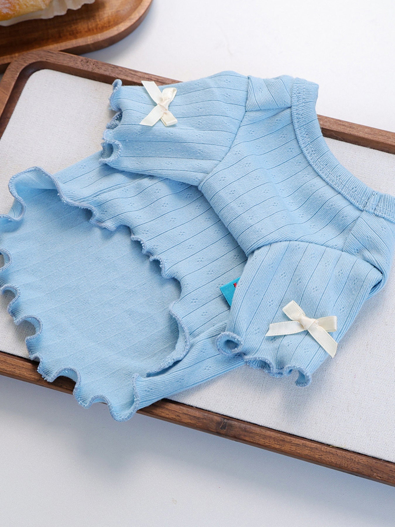 Sweet Bear Patch Ribbed Pet Top - Loving It Shop