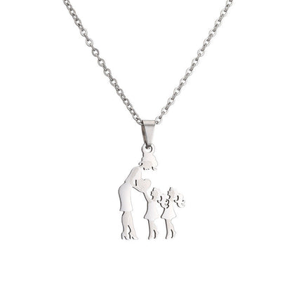 DIY Mother-Daughter Pendant Necklace for Mother&