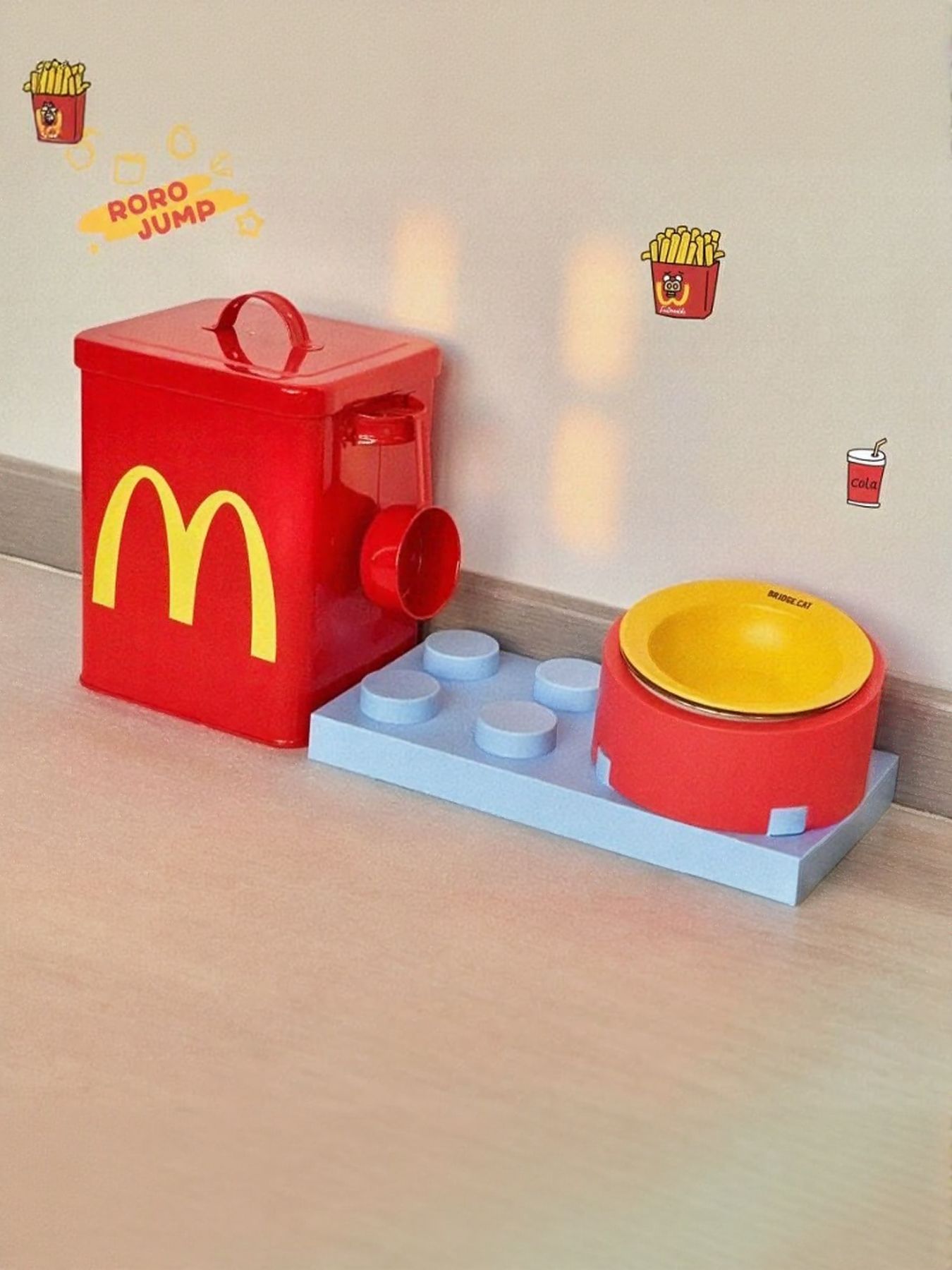 McDonald's Style Pet Food Storage Container - Loving It Shop