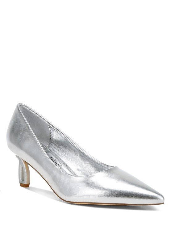 Tagetes Metallic Fantasy Heel Pumps - Loving It Shop