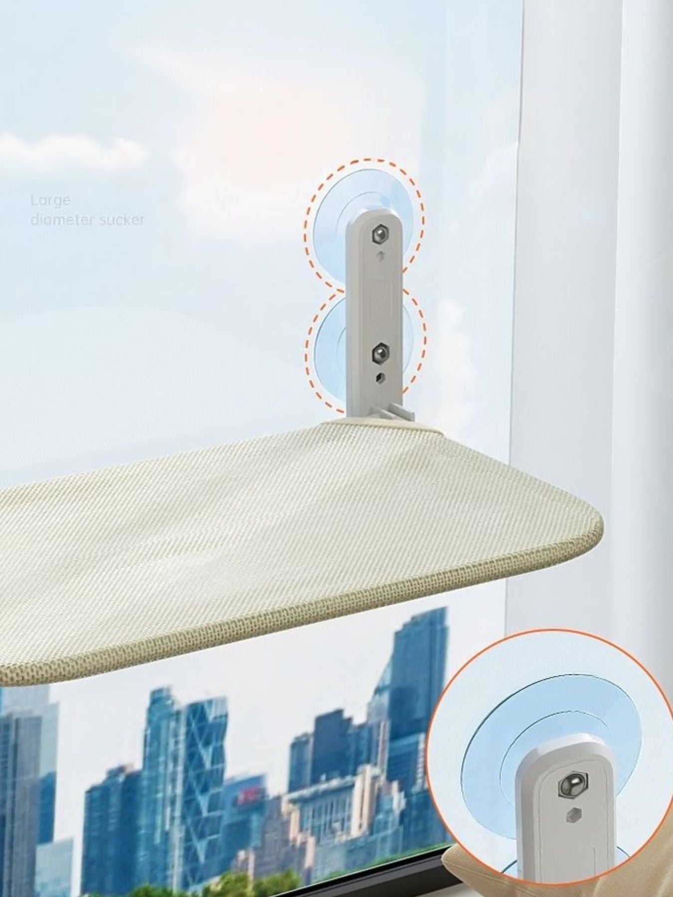 Window Perch Cat Hammock with Strong Suction Cups - Loving It Shop