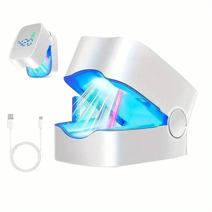 Portable LED Nail Lamp – USB Rechargeable, Quick-Dry, Compact for Manicures &amp; Pedicures