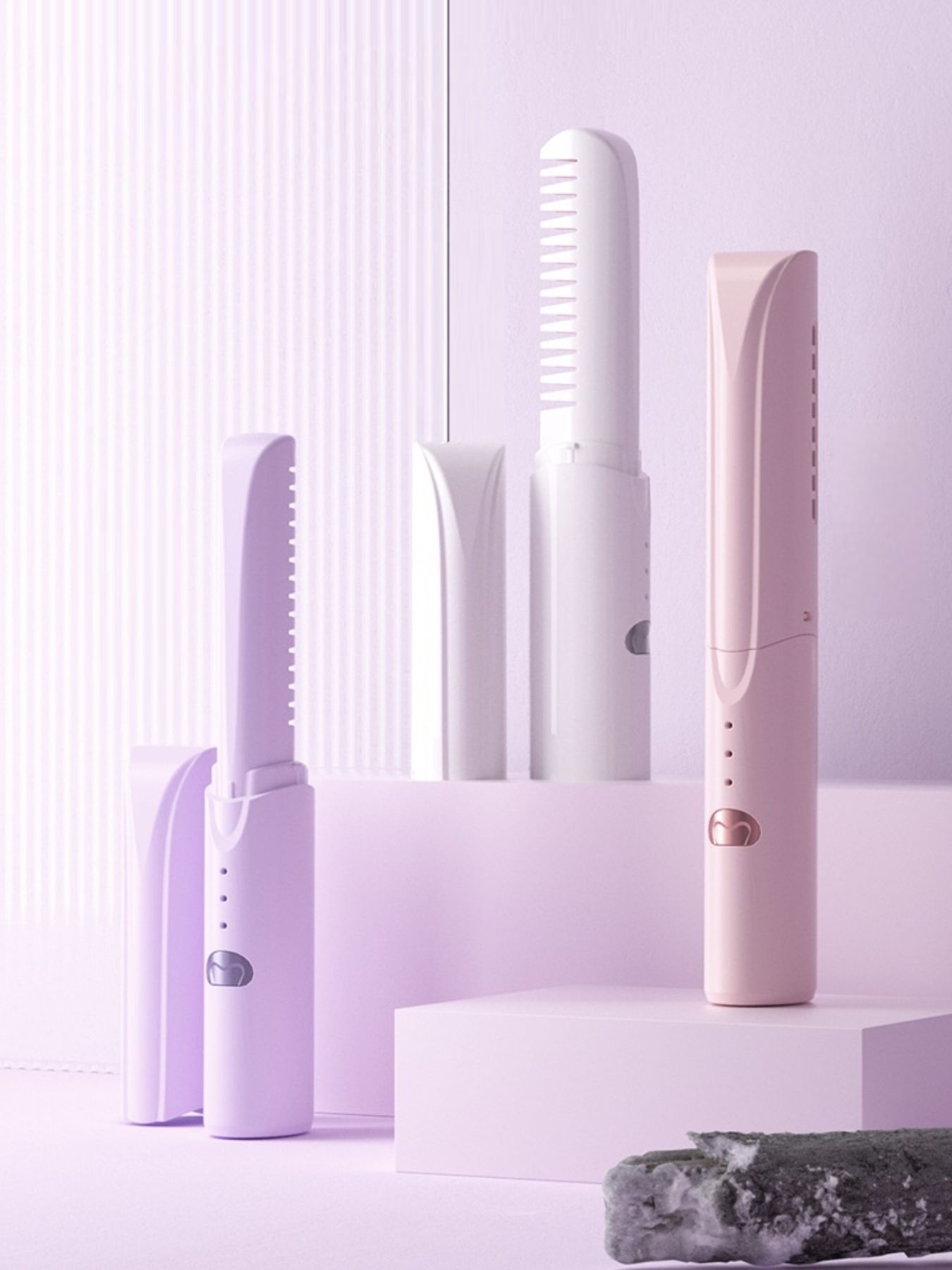 Portable Heated Straightening Comb - Loving It Shop
