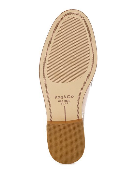 Jemykin Genuine Leather Loafer Sandals - Loving It Shop
