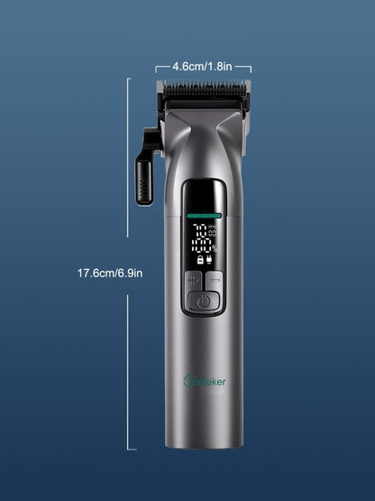 Cordless Hair Clipper with LED Display - Loving It Shop