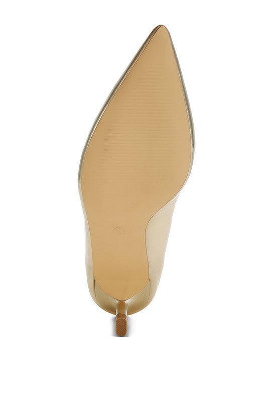 Tagetes Metallic Fantasy Heel Pumps - Loving It Shop