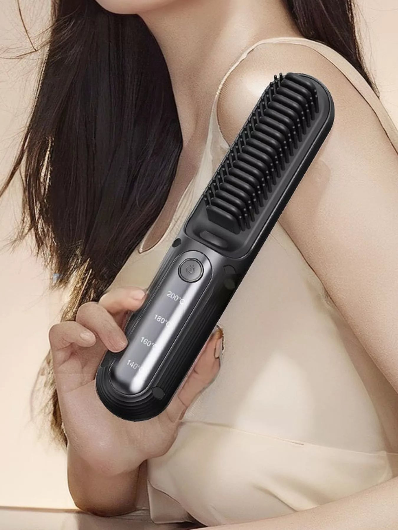 Heated Hair Straightening Comb - Loving It Shop