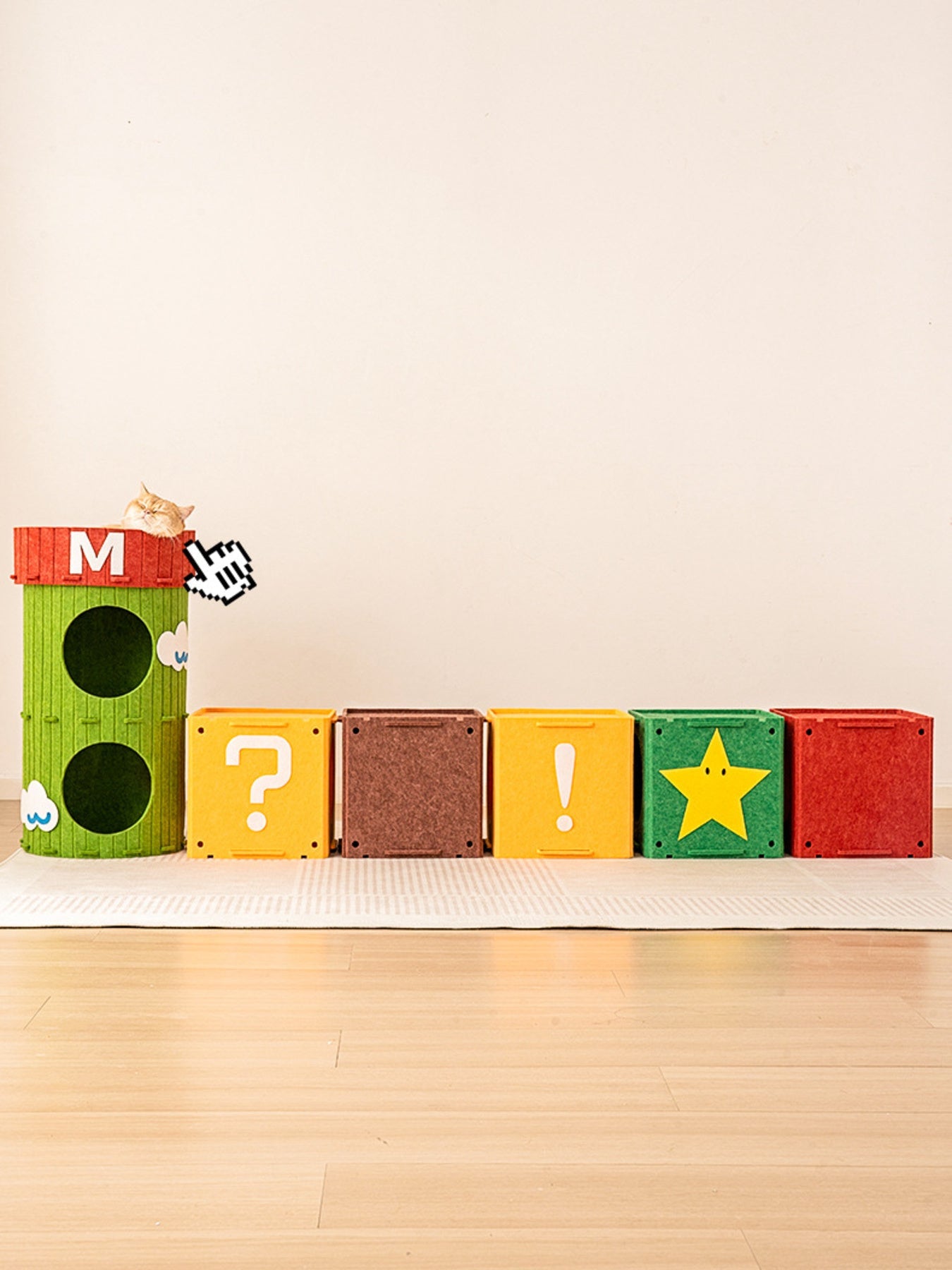 Interactive Cube Cat House & Tunnel System - Loving It Shop