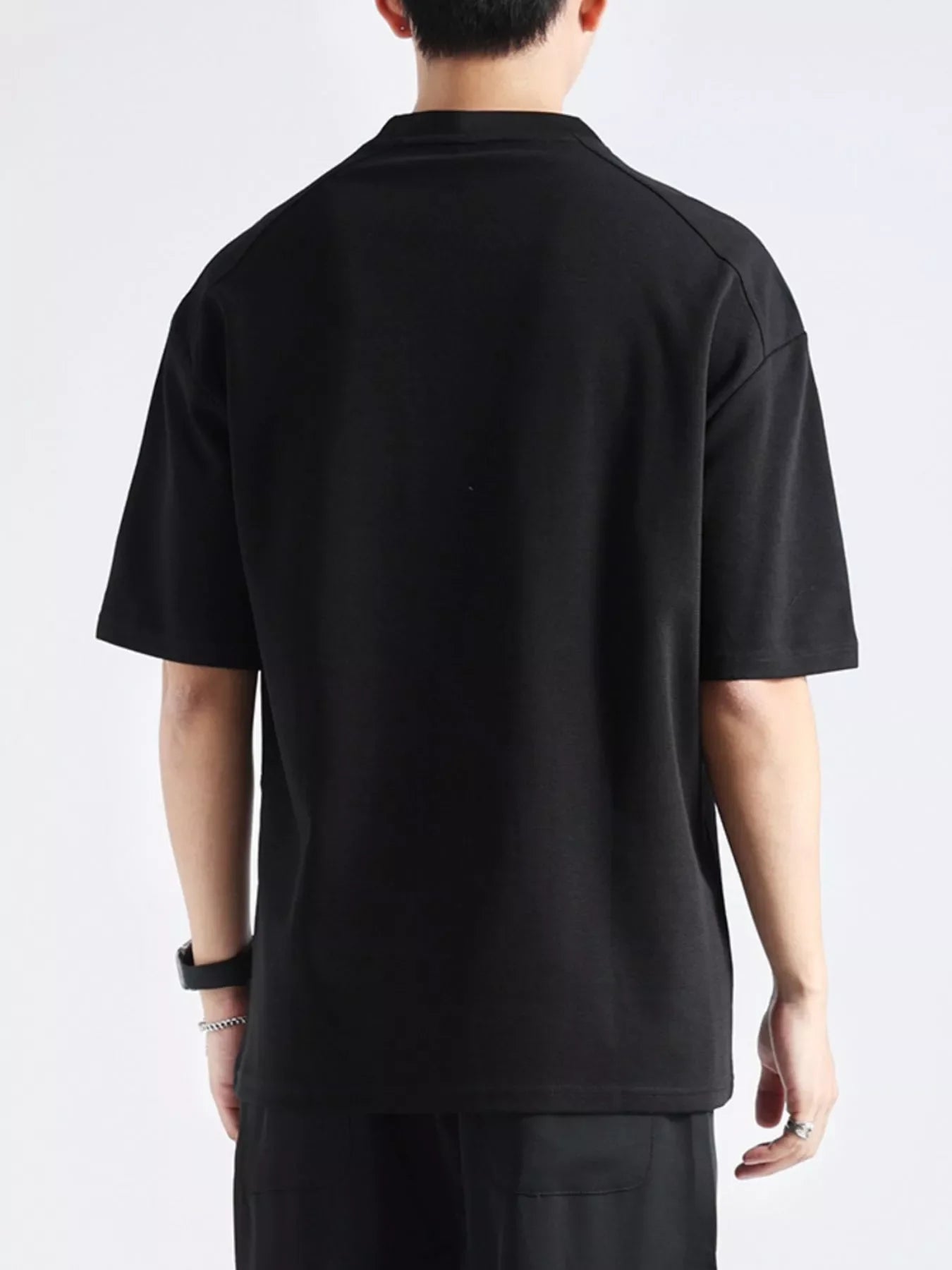 Men's Plus Size Casual Short Sleeve T-Shirt - Loving It Shop