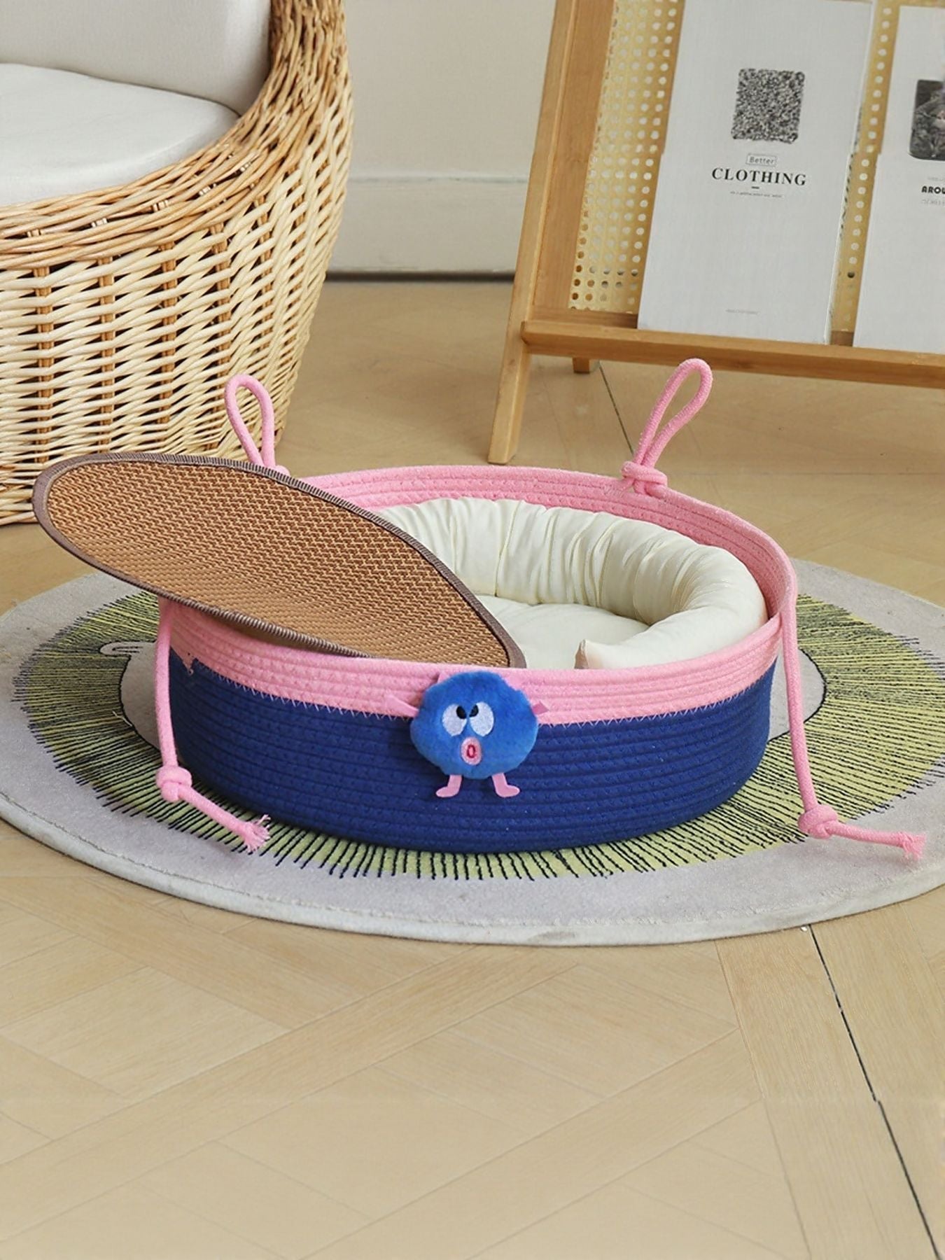 Two - Tone Woven Pet Nest - Loving It Shop