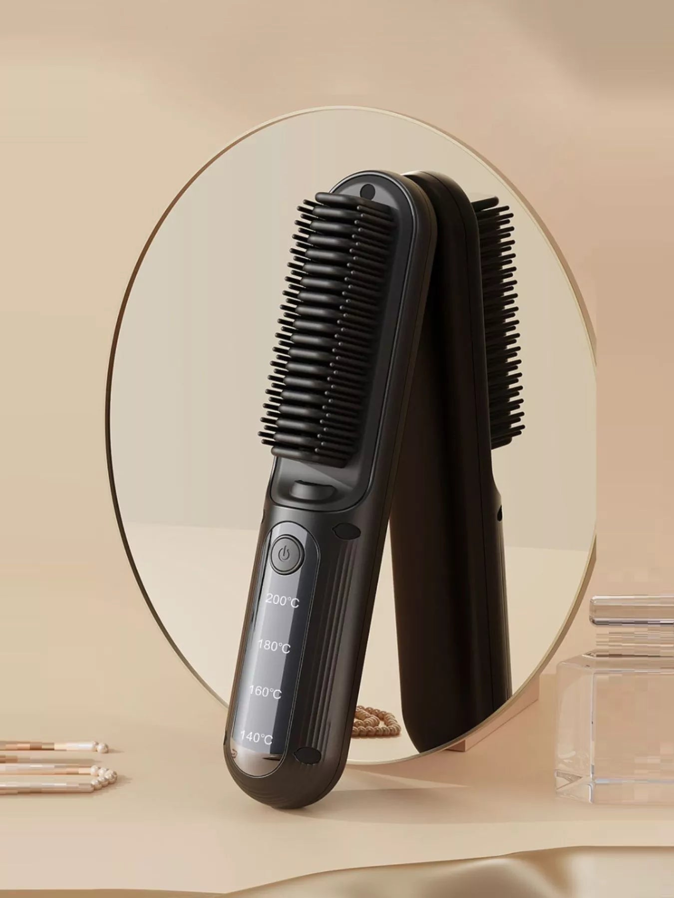 Heated Hair Straightening Comb - Loving It Shop