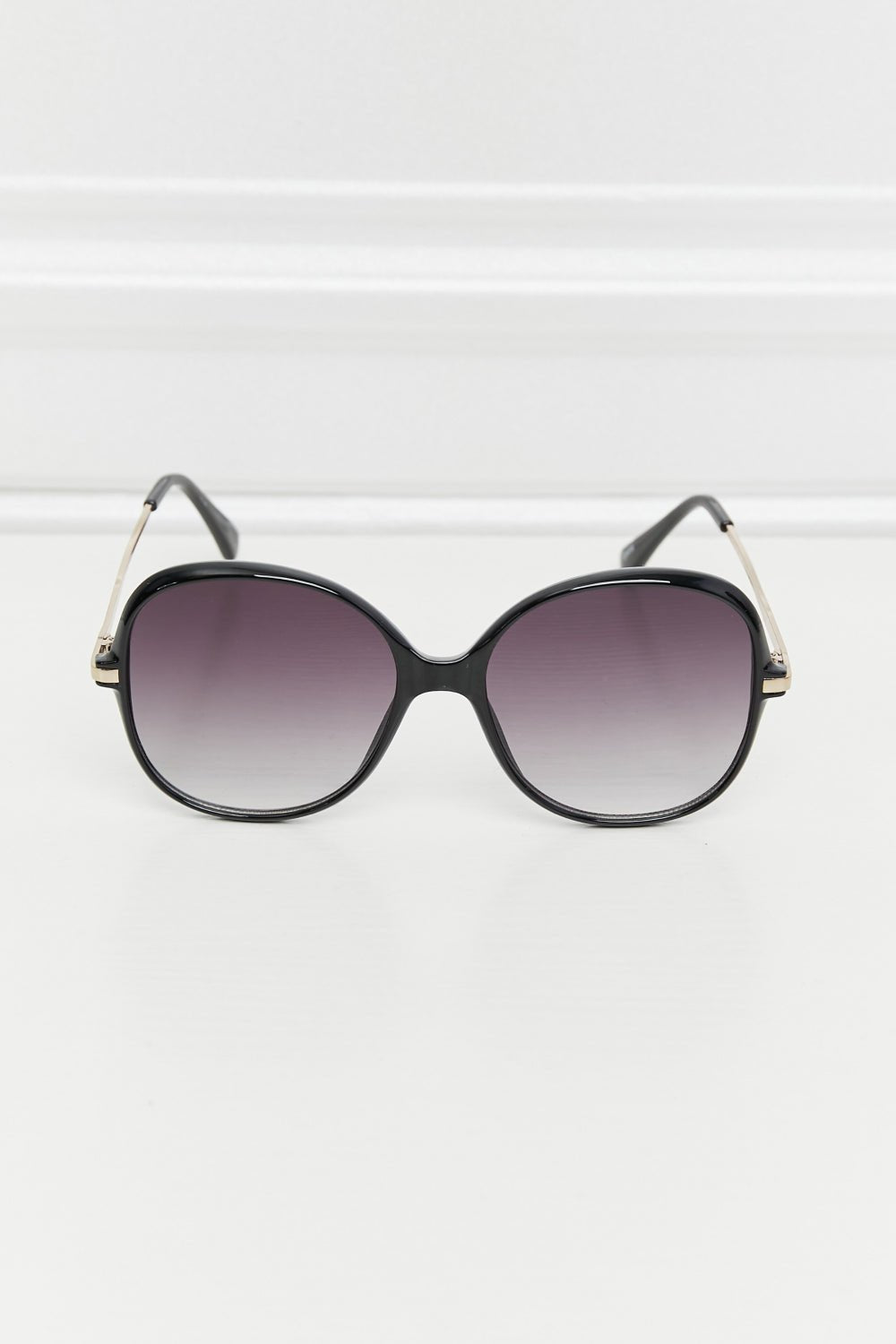 Metal - Plastic Hybrid Full Rim Sunglasses - Loving It Shop