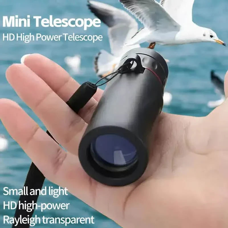 8X Portable Monocular – Pocket-Sized for Outdoor Adventures &amp; Travel