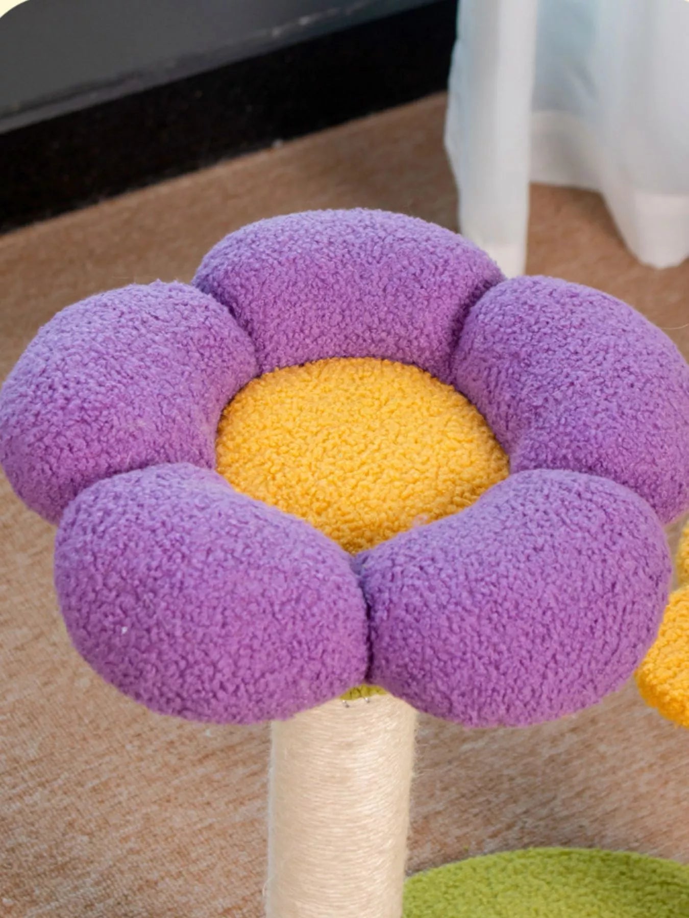 Flower Design Cat Tree with Scratching Post - Loving It Shop