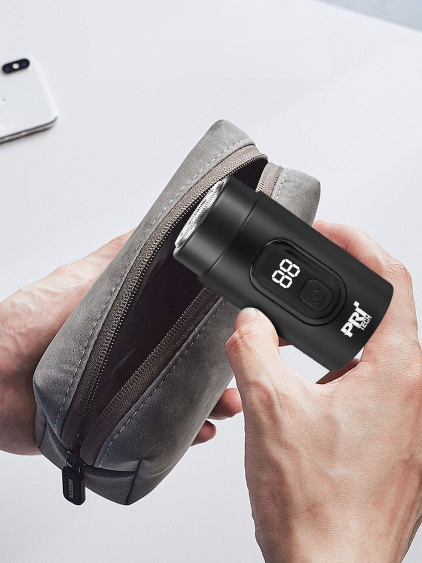 Portable Electric Shaver with LED Display - Loving It Shop