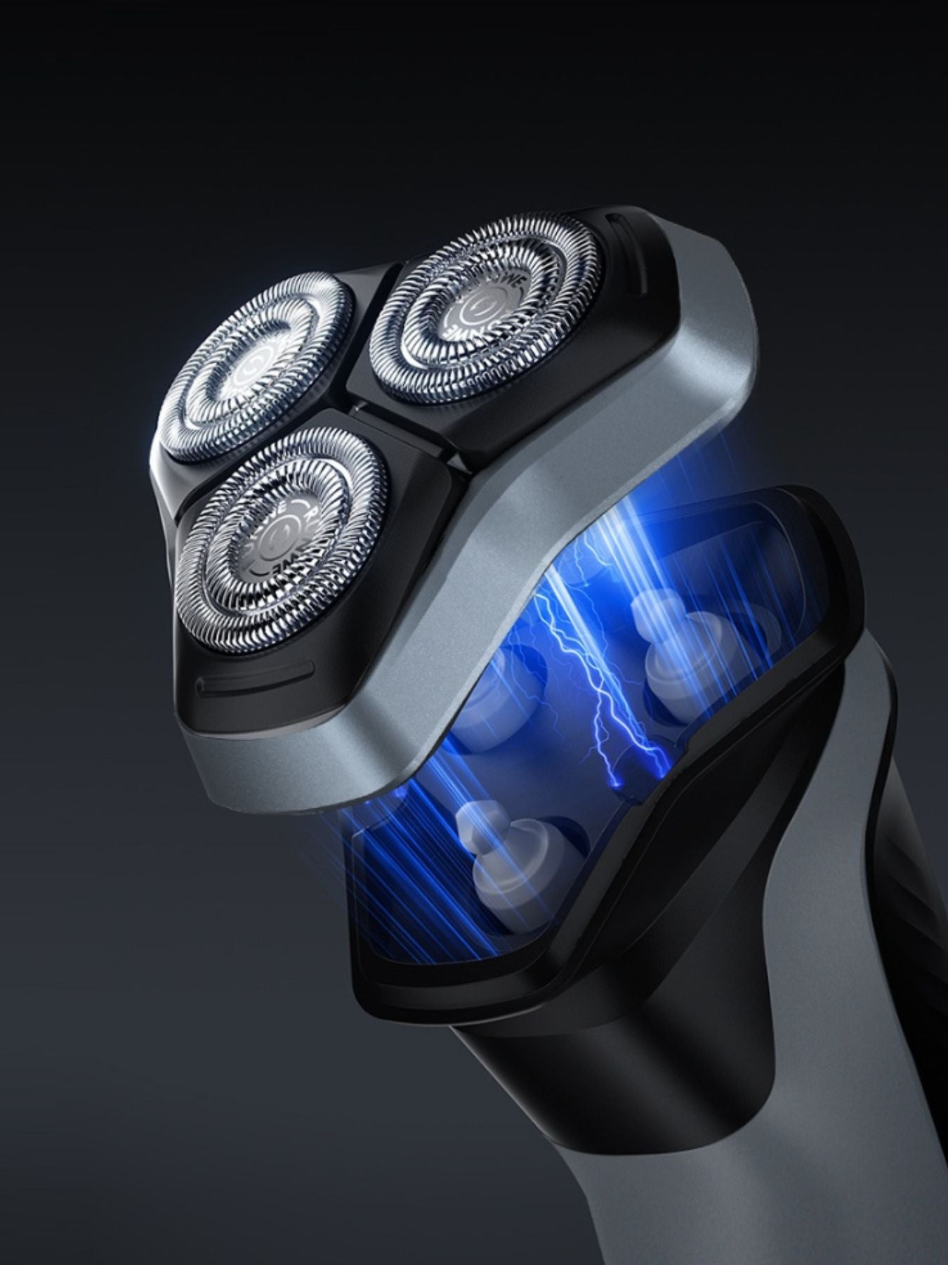 Rechargeable Rotary Electric Shaver with LED Display - Loving It Shop
