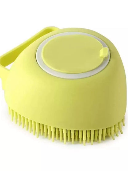 Cute Cartoon Silicone Pet Bath Brush - Loving It Shop