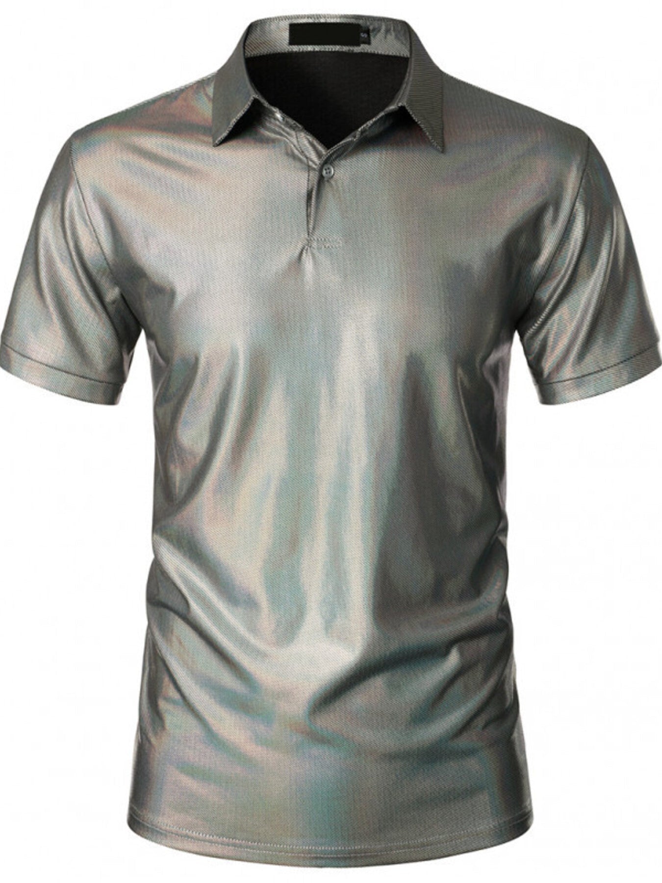 Men's Collared Neck Short Sleeve Polo