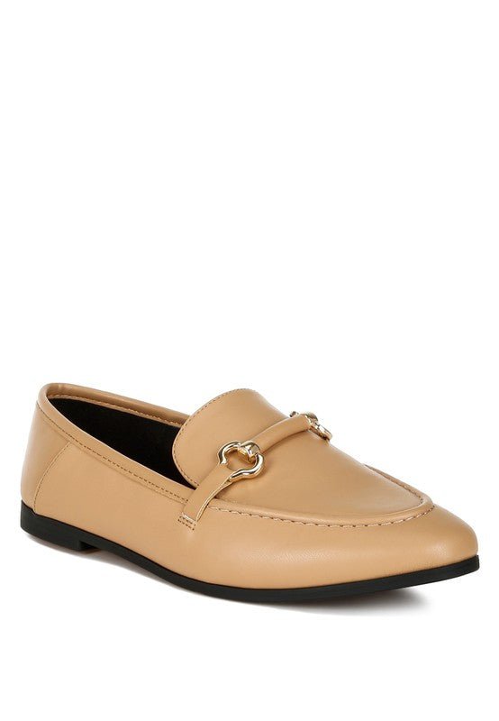 Melisma Horsebit Embellished Loafers - Loving It Shop