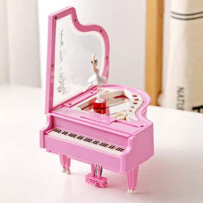 Dancing Girl Piano Music Box Valentine&