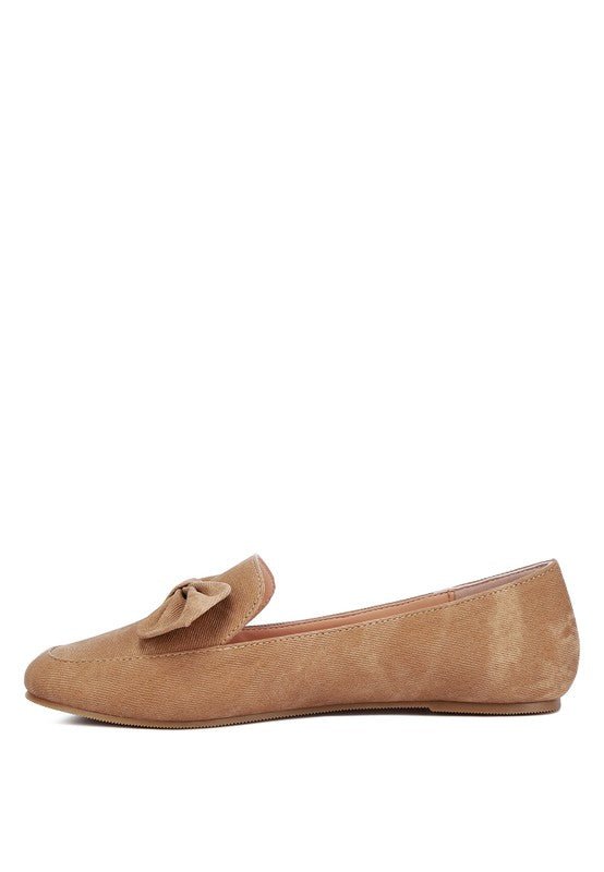 Waveney Bow Embellished Loafers - Loving It Shop
