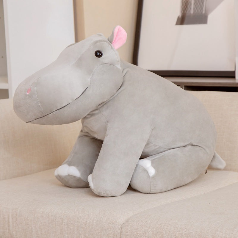 Plush Toy Hippo Doll Children&