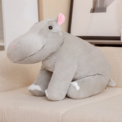 Plush Toy Hippo Doll Children&