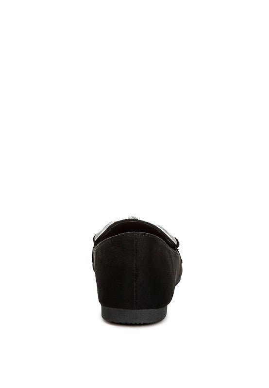 Fembot Horsebit Detail Flexible Loafers - Loving It Shop